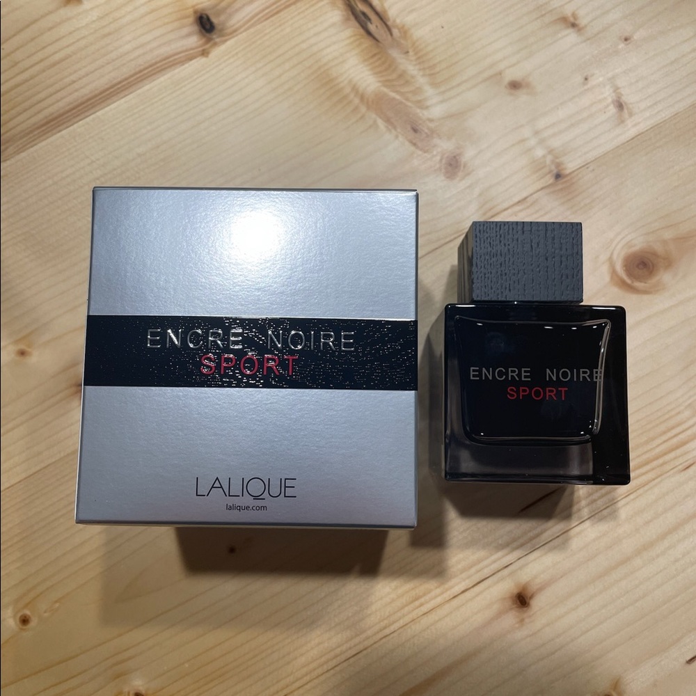 NIB Lalique Encre Noire Sport